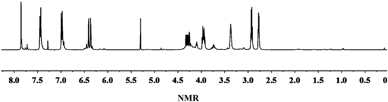 Biology-base flame-retardant epoxy resin precursor based on natural isoflavone compound and preparation method and application thereof