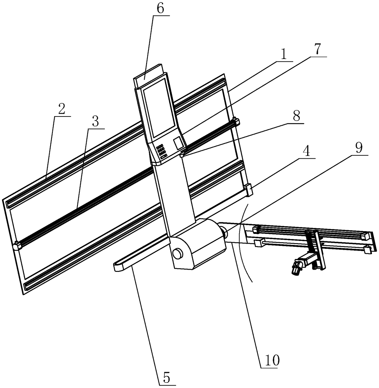 Electric automobile charging equipment, parking field, system and method based on automatic identification