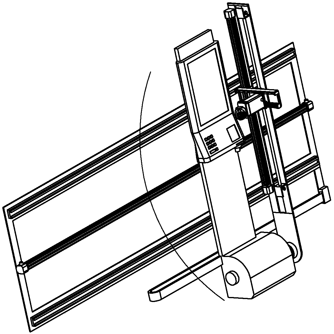 Electric automobile charging equipment, parking field, system and method based on automatic identification