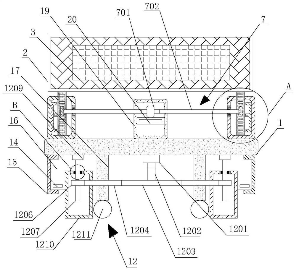 A safety protection device for construction machinery