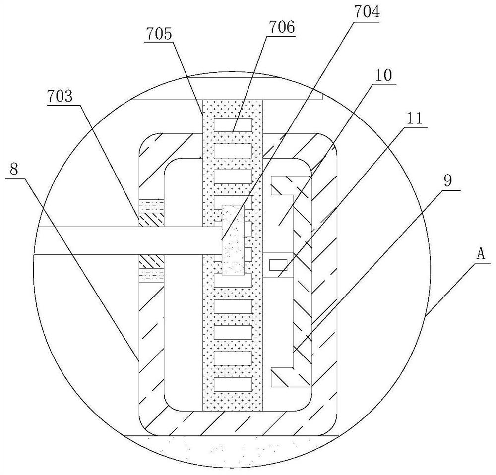 A safety protection device for construction machinery