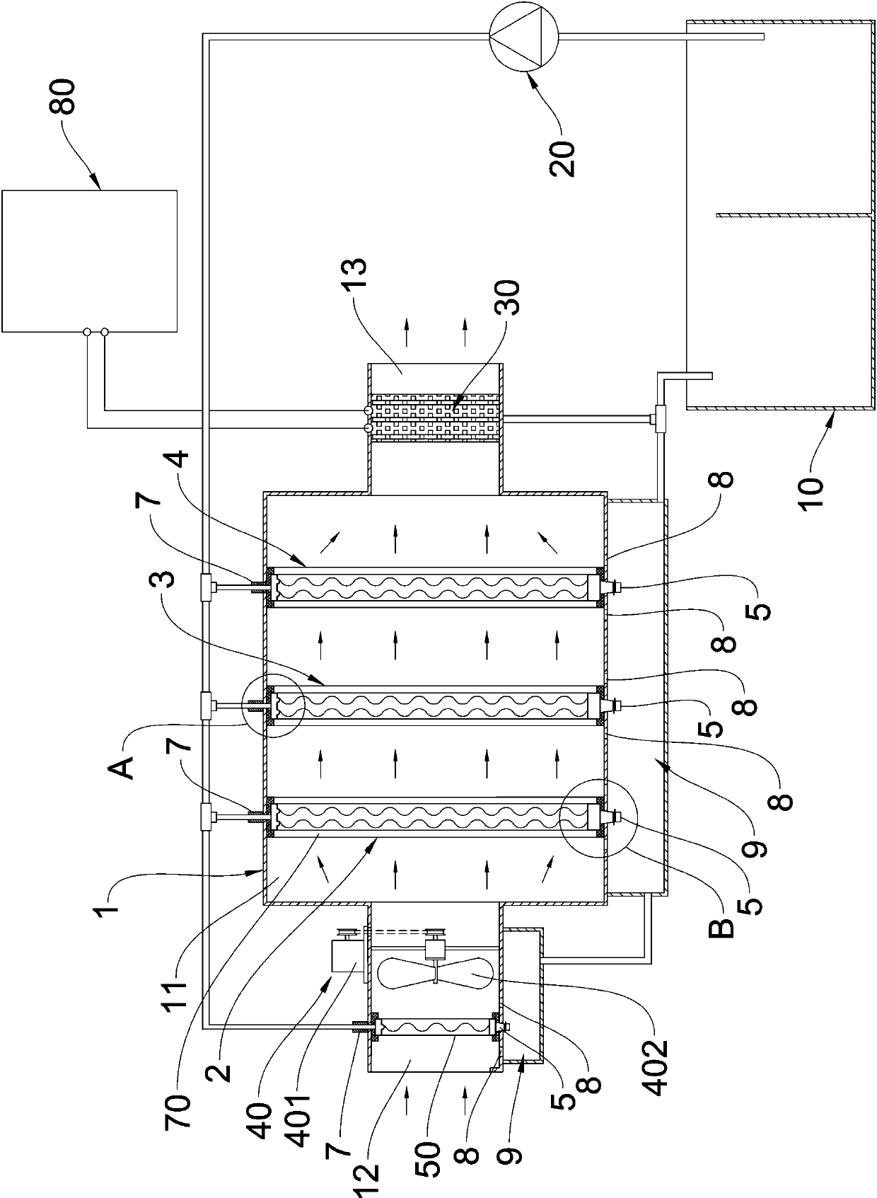 Ultrasonic wave environment purifier