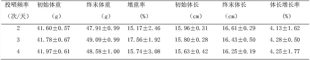 Litopenaeus vannamei parent shrimp feeding method