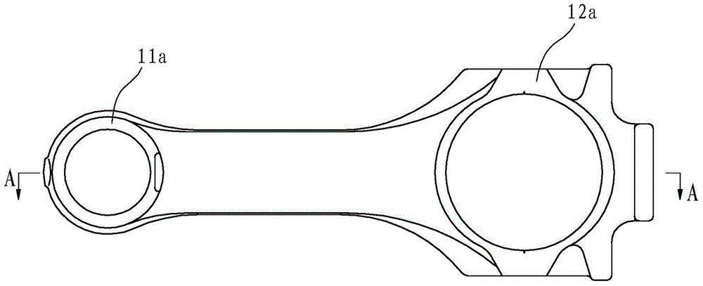 Embrittling splitting and clamping device used for connecting rod cap and connecting rod body with high strength and toughness steel