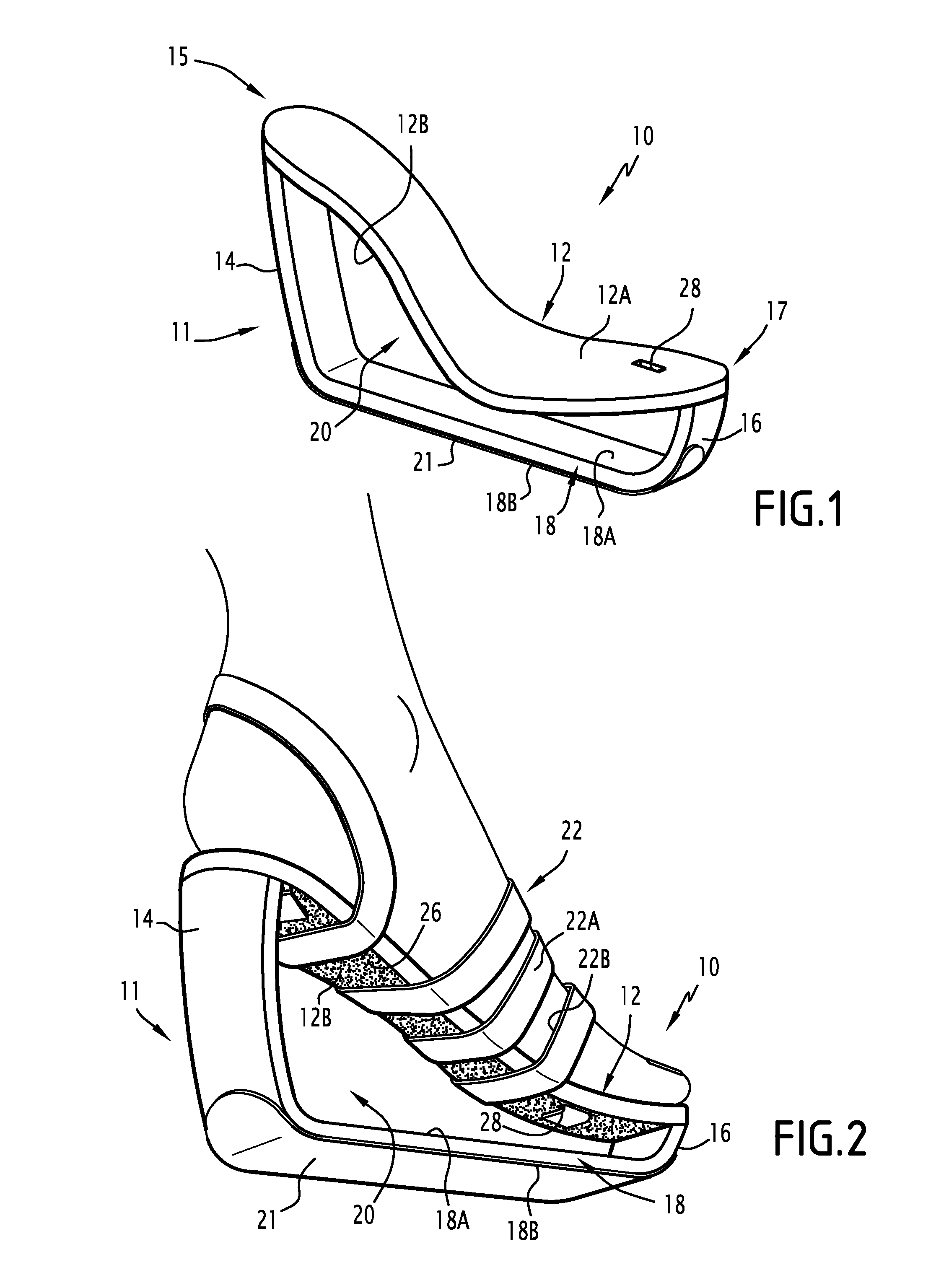 Adjustable shoe