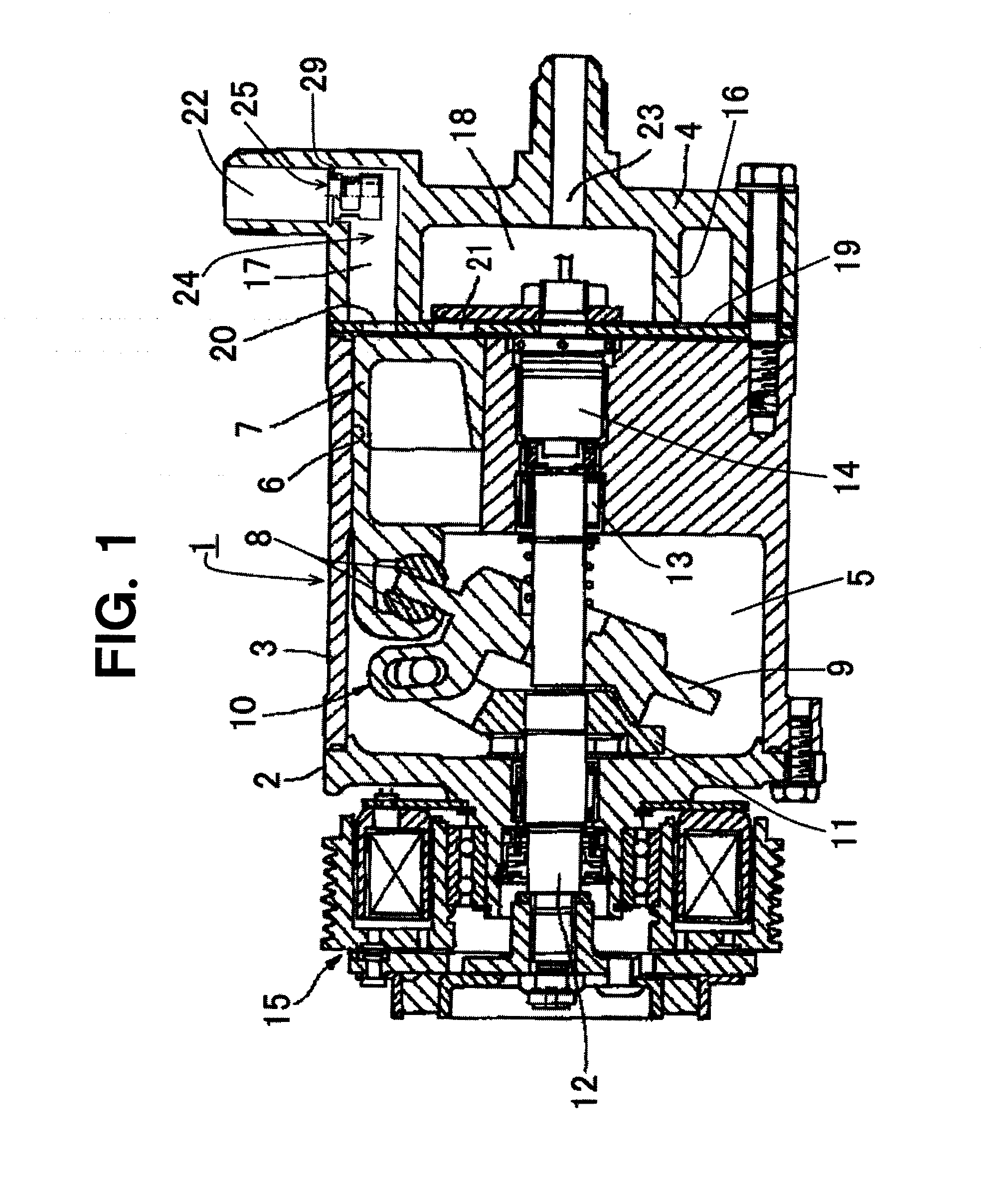 Variable displacement compressor