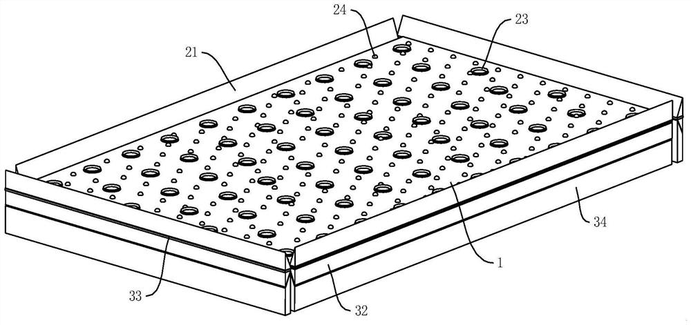 Scaffold anti-skid platform