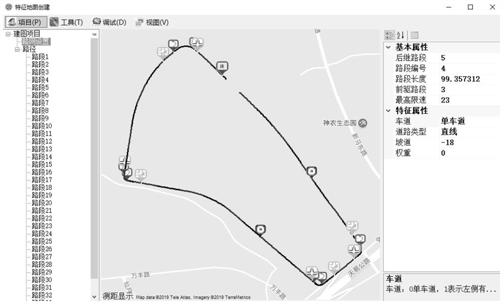 A vehicle platoon building map and its adaptive following distance calculation method