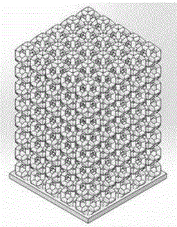 Biomedical porous pure-titanium implant material and preparation method thereof