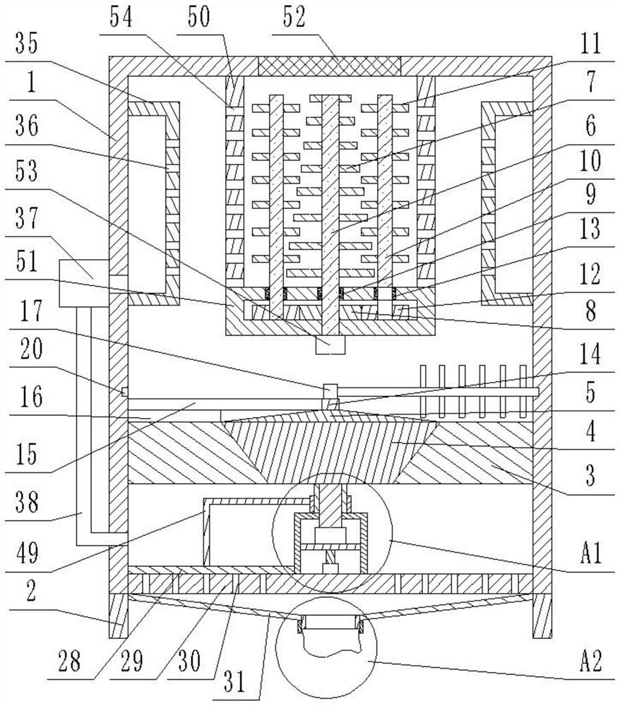 Environment-friendly machine for crushing and recycling glass