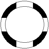 Novel method for winding compensation in via through hole