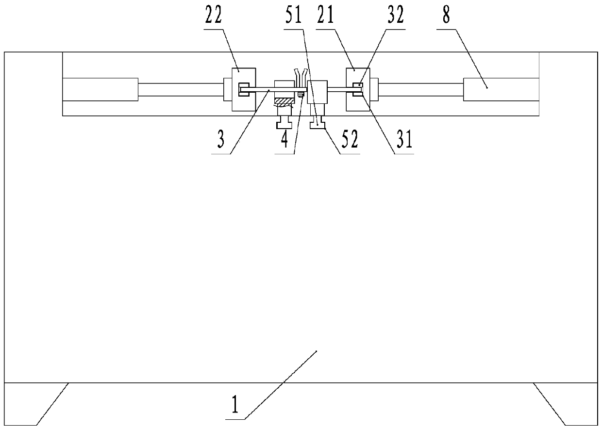 Reinforcement production line for prefabricated bottom plate of large-span laminated slab