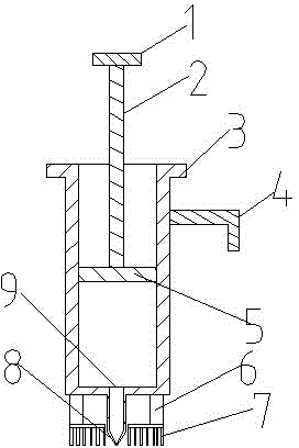 Ceramic tile pointing gun