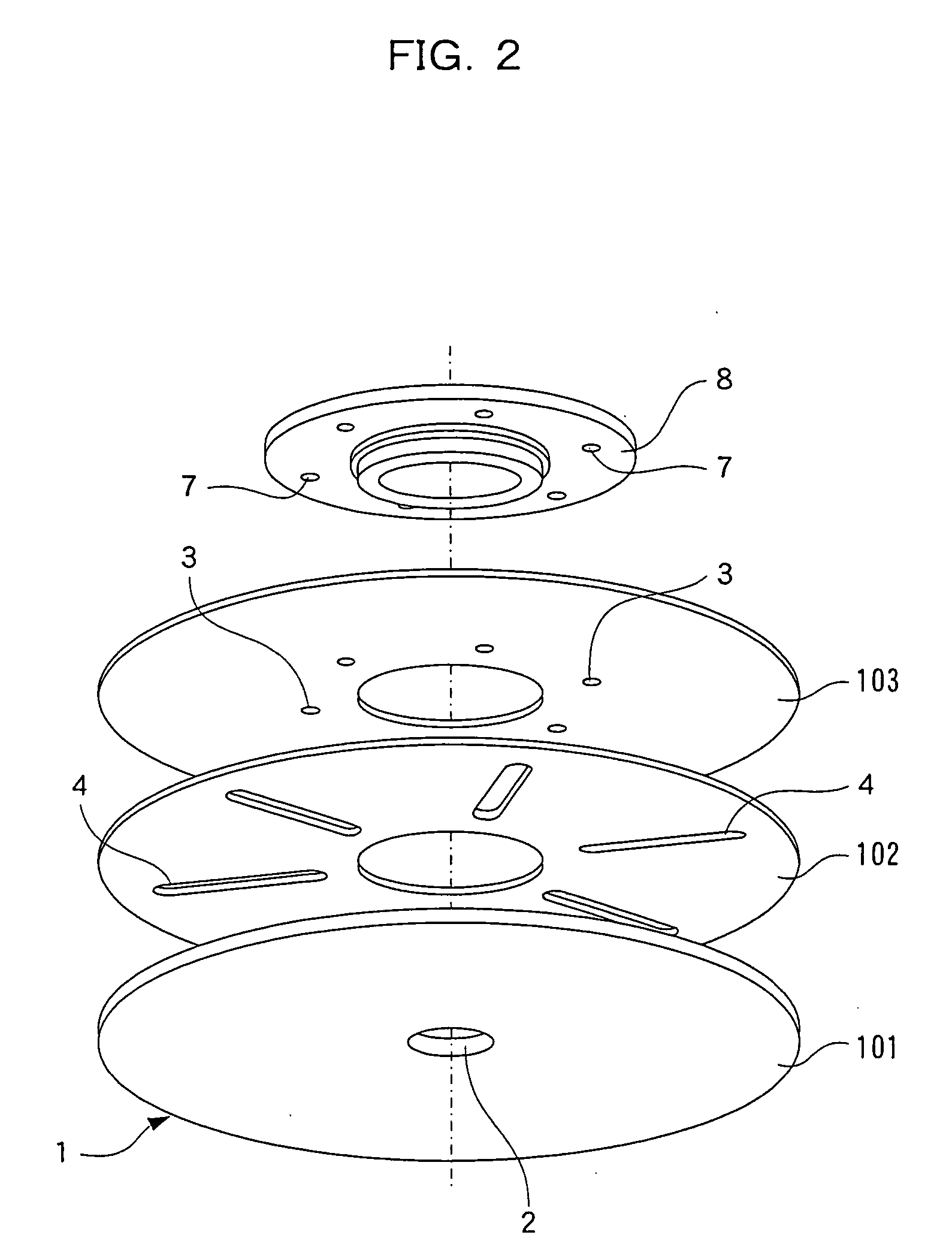 Liquid specimen analysis disk assembly