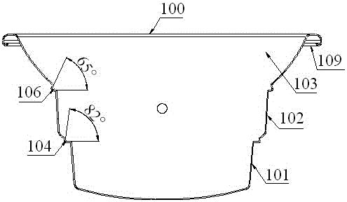 LED projection lamp