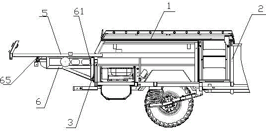 Travel trailer compartment