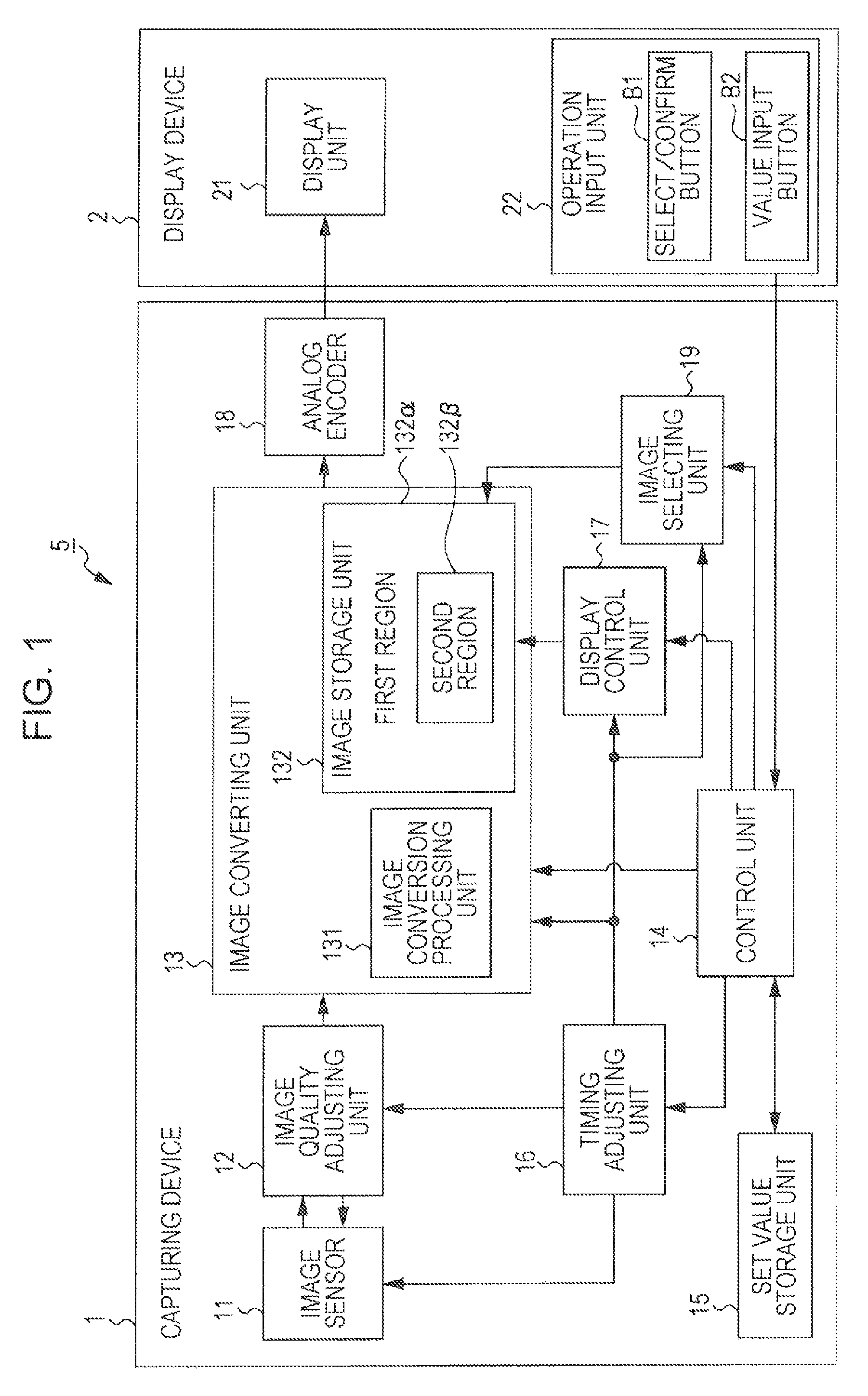 Capturing device, capturing system, and capturing method