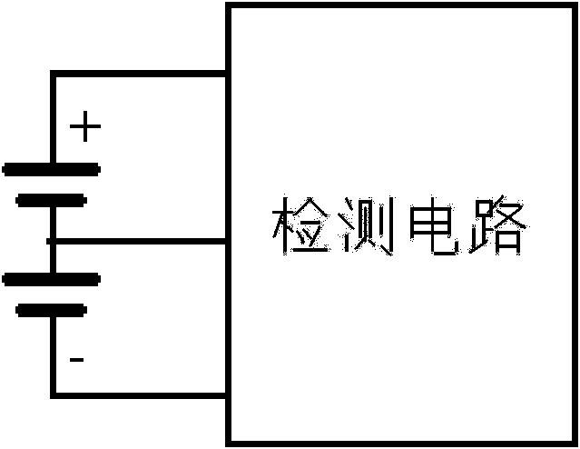 Electricity-taking method and device for detecting battery internal resistance