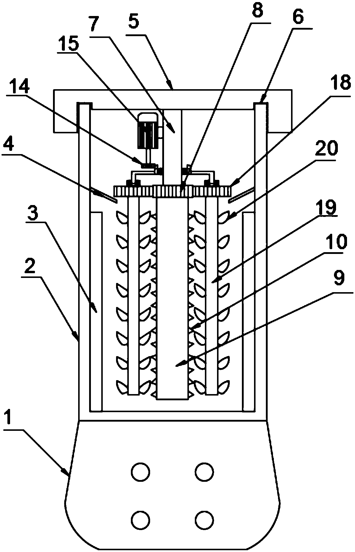 Small-size meat grinder for kitchen