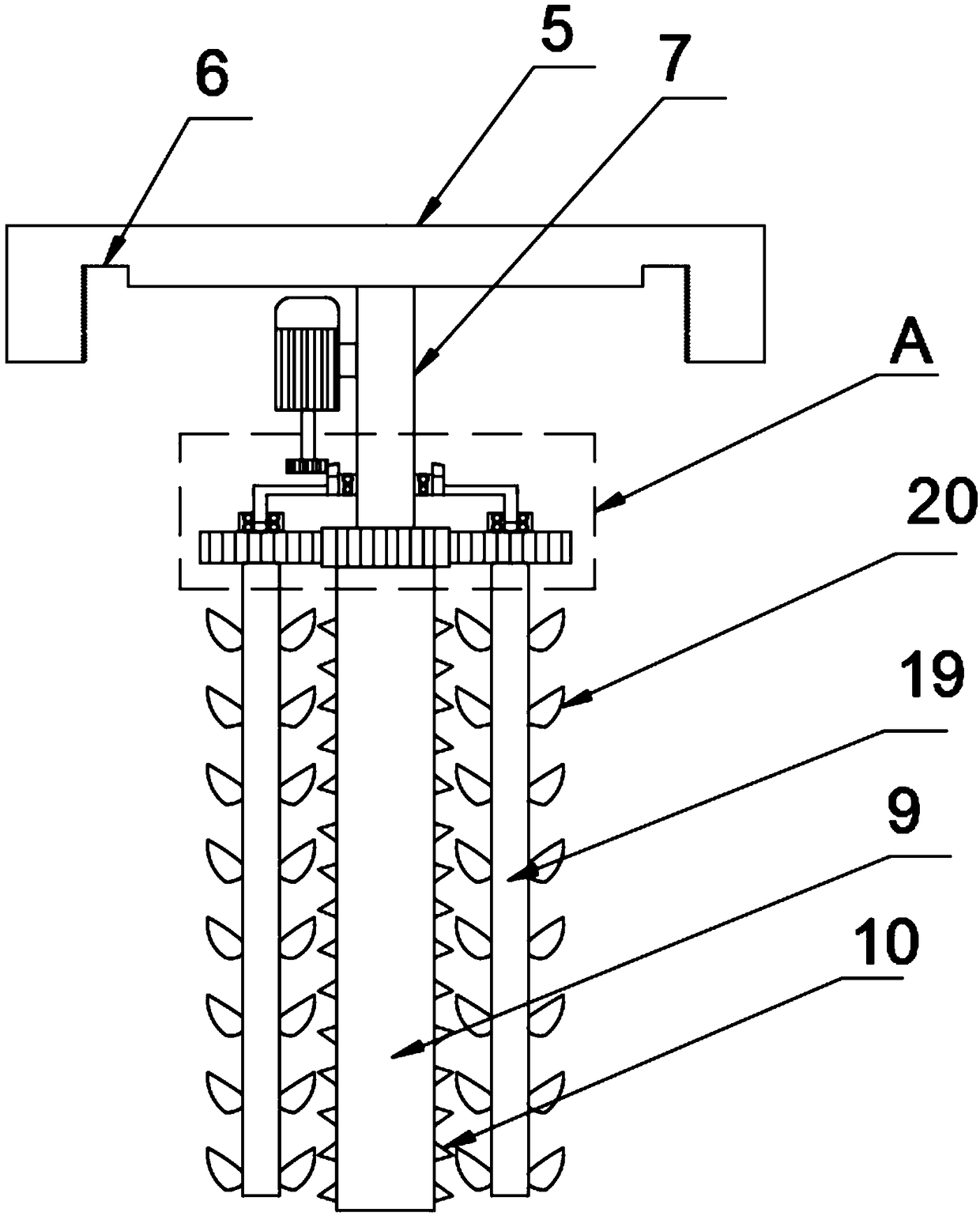 Small-size meat grinder for kitchen