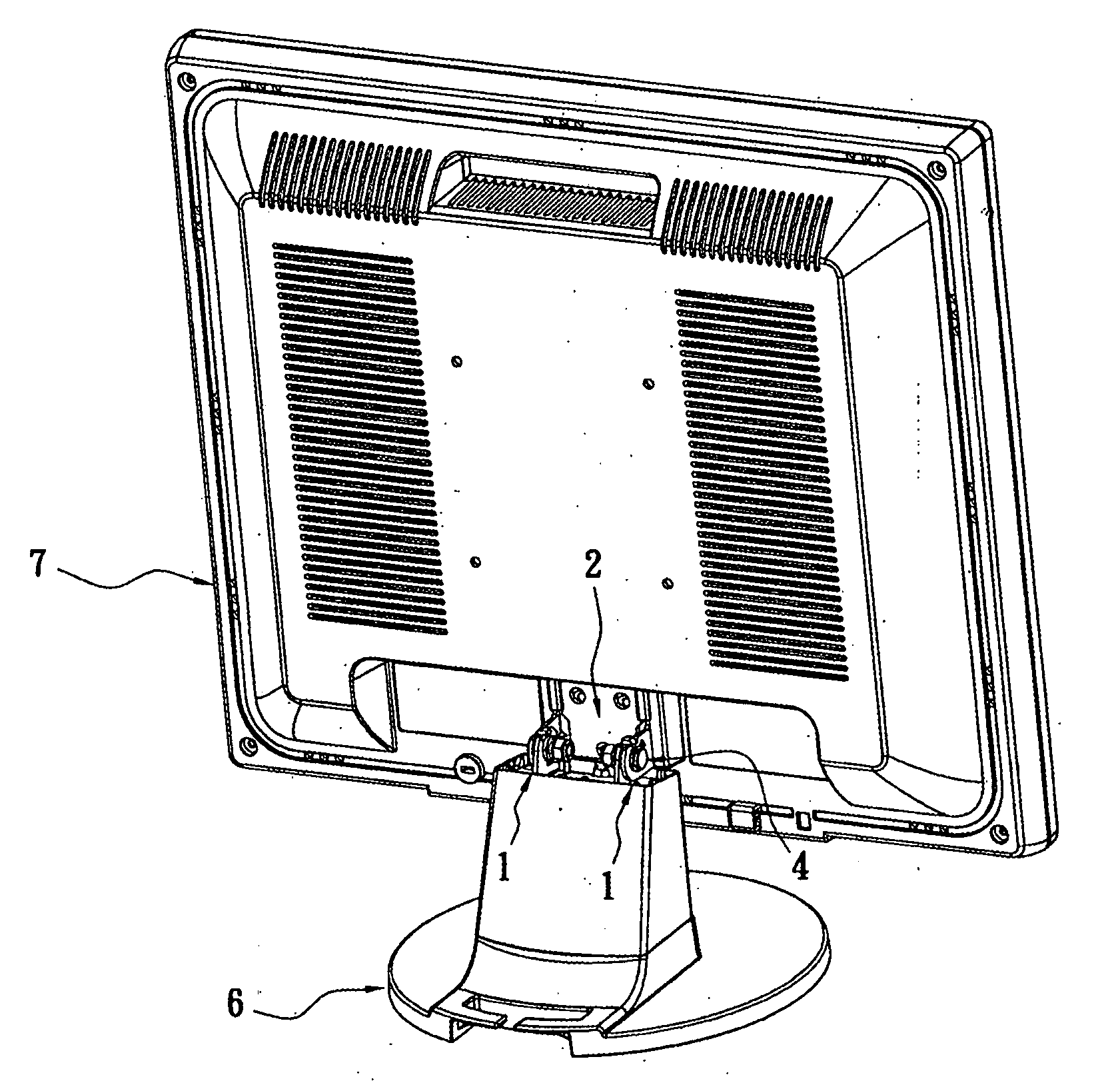 Hinge assembly for display