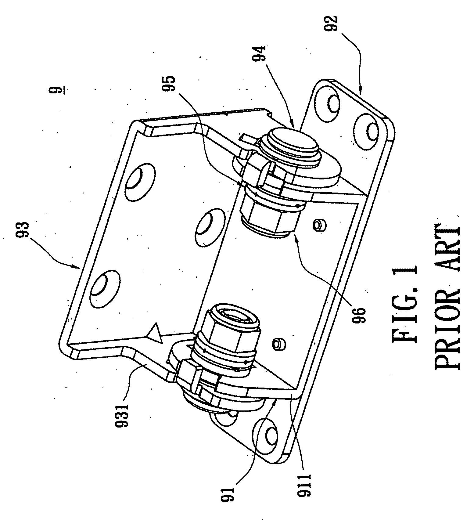 Hinge assembly for display