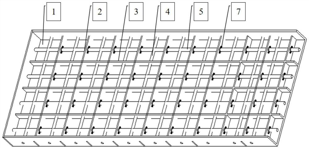 FRP (Fiber Reinforced Plastic) reinforced PVC (Polyvinyl Chloride) plate-concrete composite floor