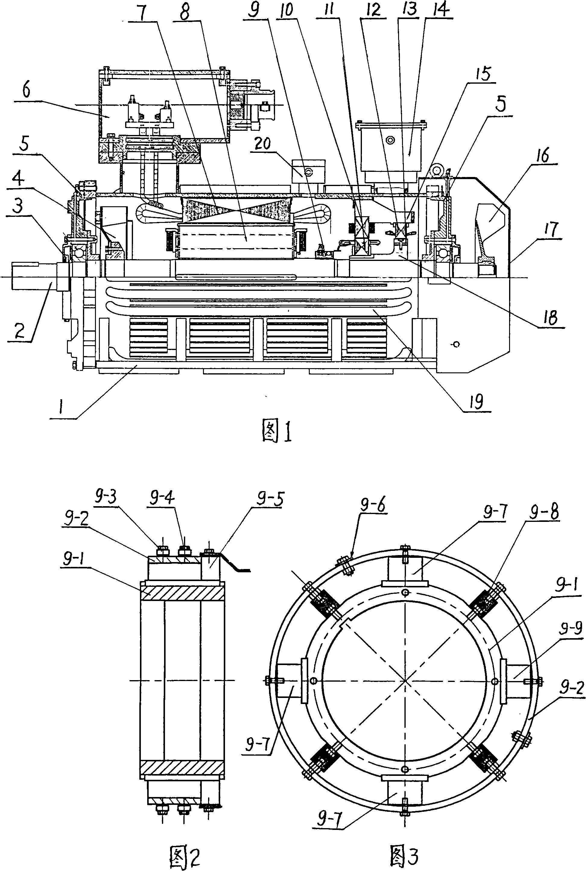 Explosion isolation type low-voltage explosion-proof power generator