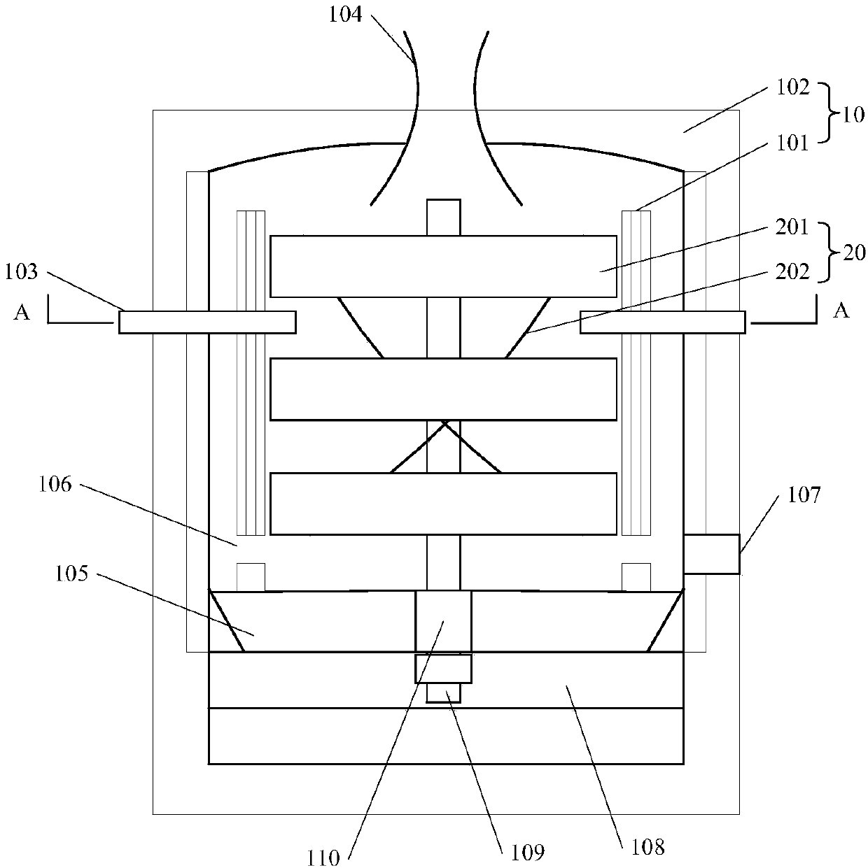 Energy-saving type biomass fuel furnace