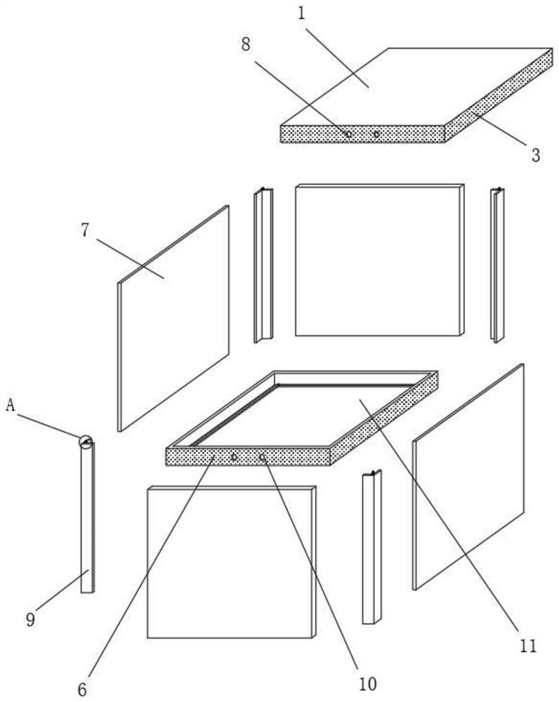 Detachable corrugated case