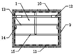 Multifunctional office storage box and using method thereof