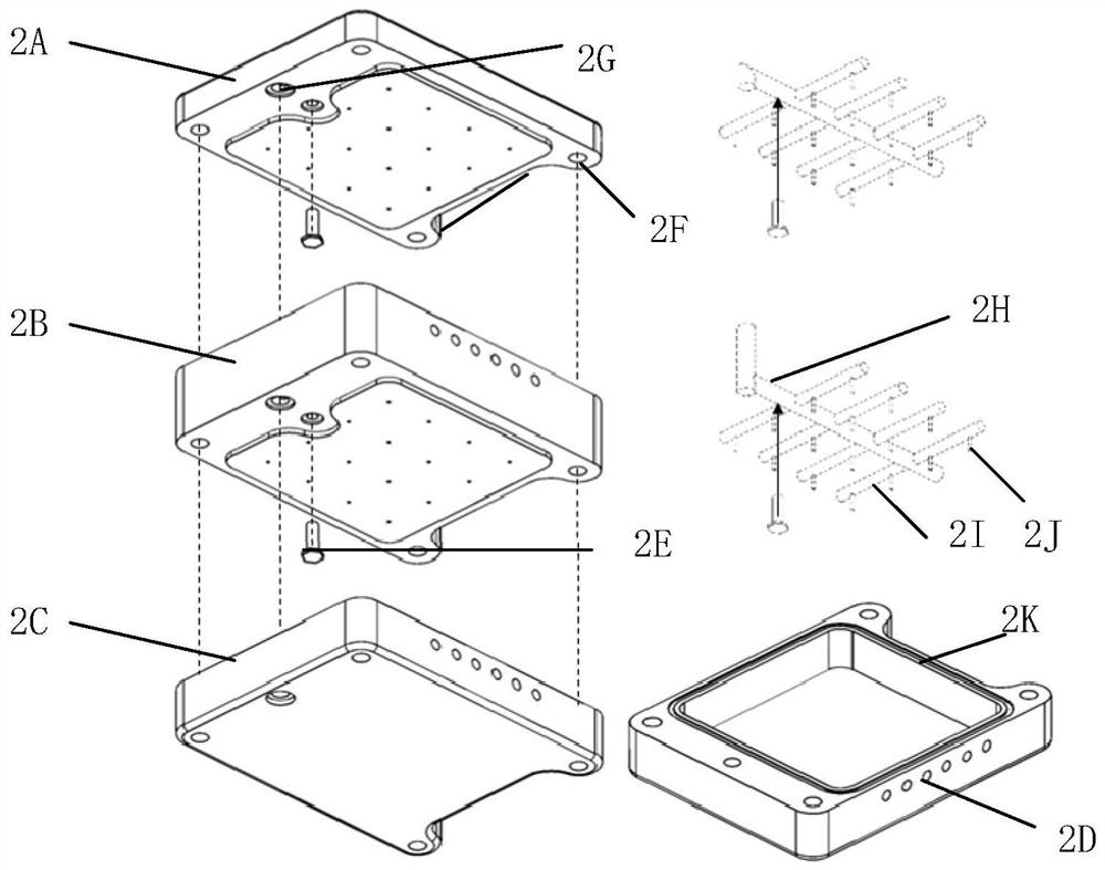 A hydrolysis hydrogen production device