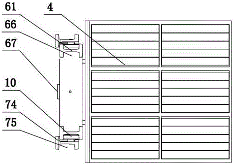 Electric goods taking trolley