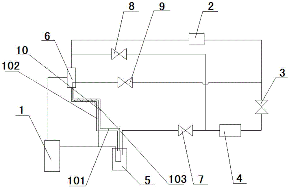 Air heat pump type air-conditioning system and control method thereof