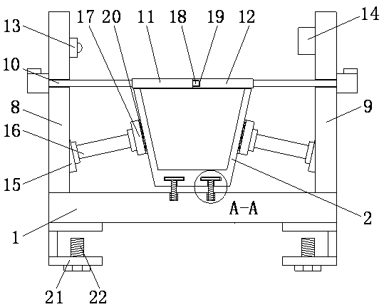 Anti-dumping paint bucket for indoor decoration