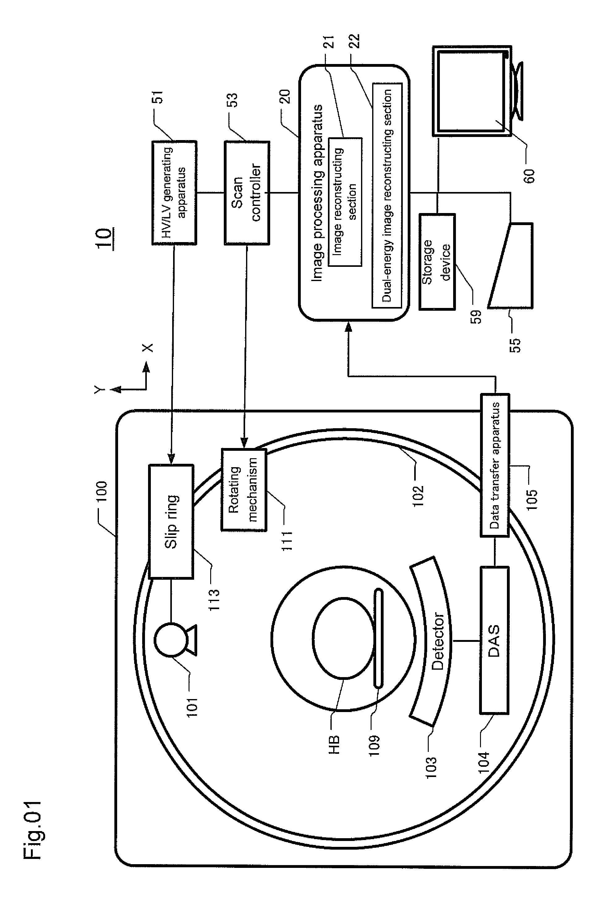 X-ray tomographic imaging apparatus