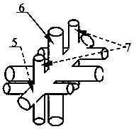 Hydrotreatment method of acid-containing crude oil