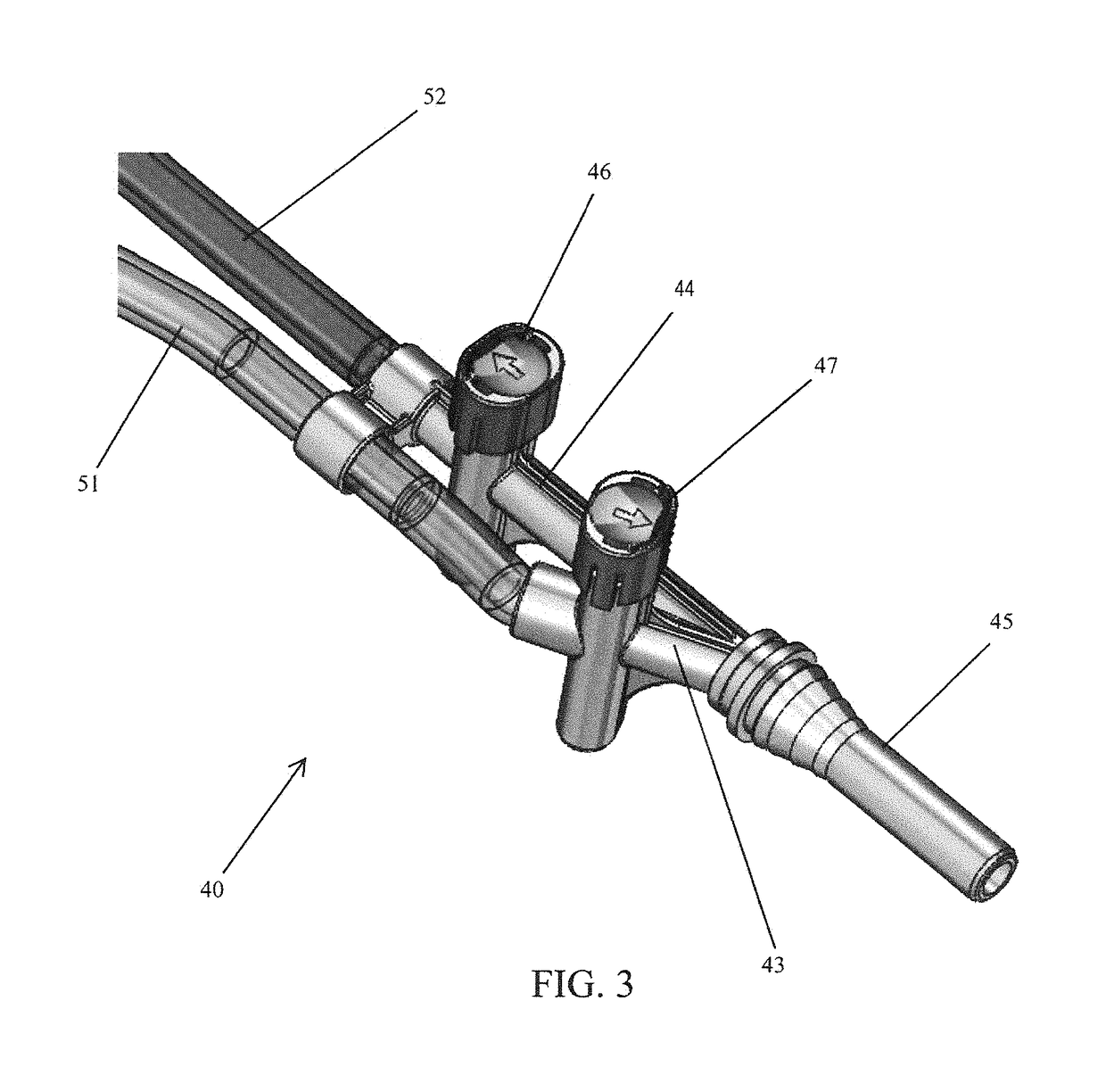 System for improving fluid drainage