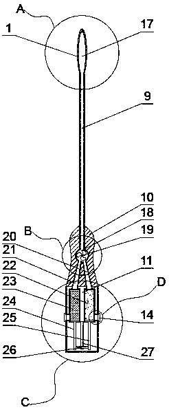 Electric toothbrush containing toothpaste