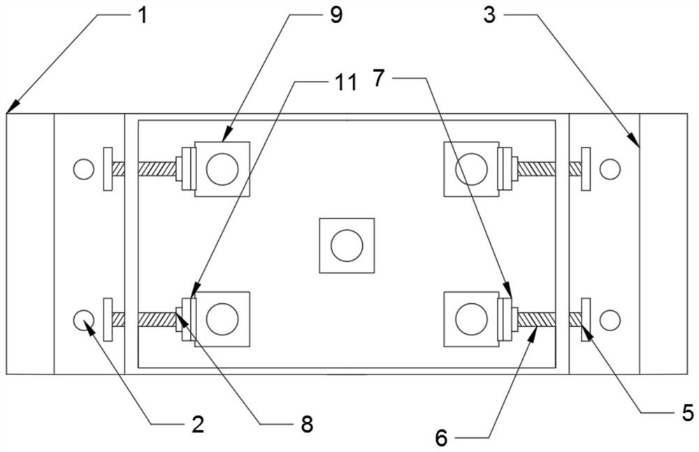 Electric control cabinet vibration reduction device