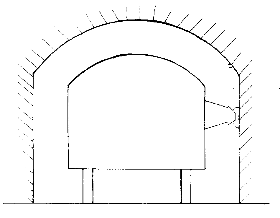 Method for implementing effect of animation or move by vehicle running in tunnel