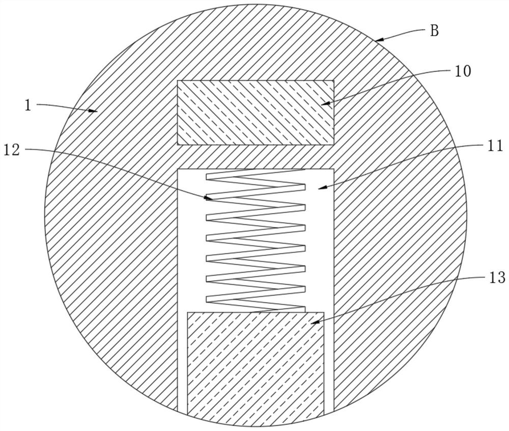 Self-cleaning anti-blocking type injection molding pipe orifice