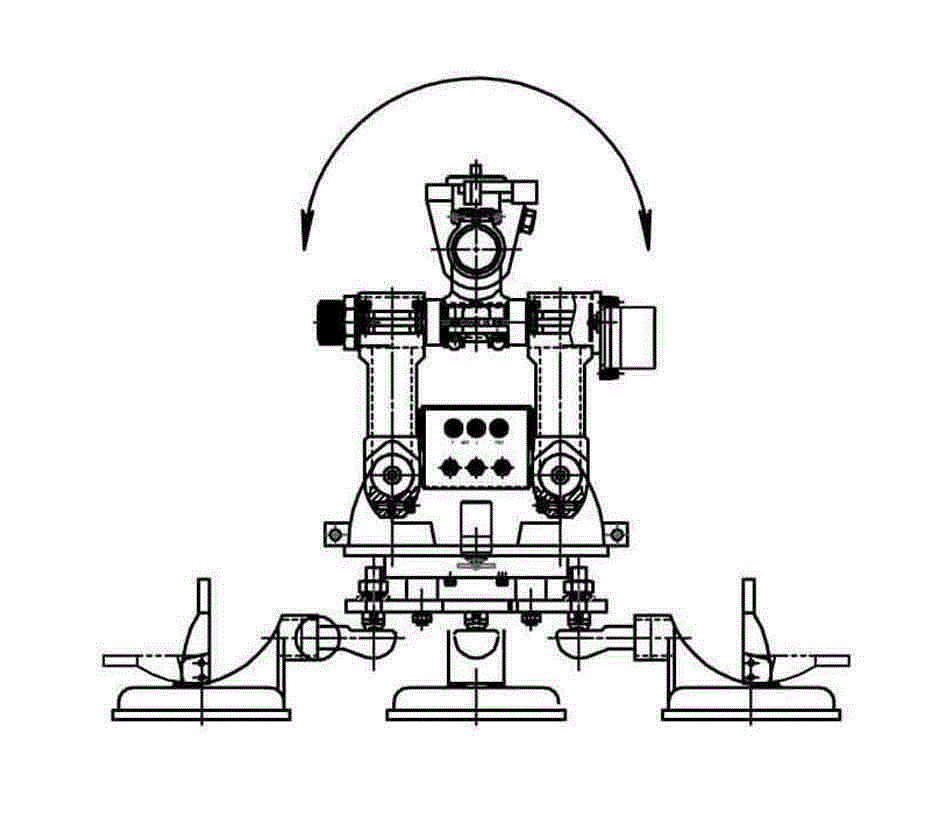 Vehicle-mounted self-balancing camera pan-tilt