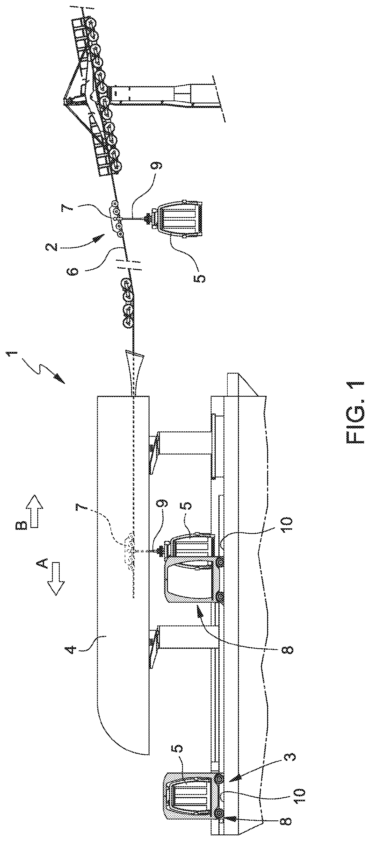 Hybrid cable/rail transportation system