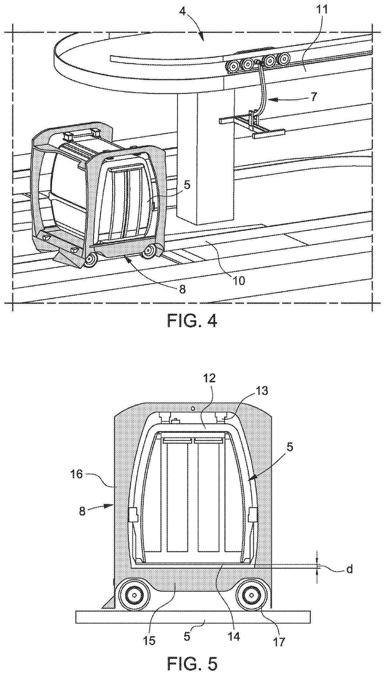 Hybrid cable/rail transportation system