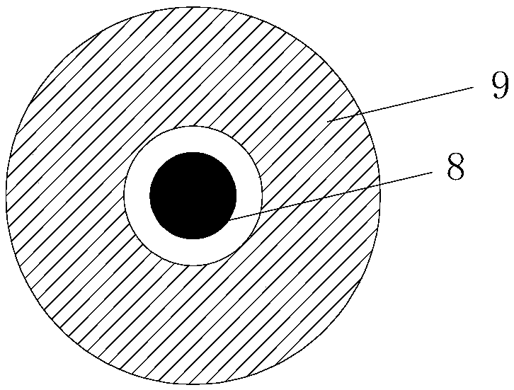 Goaf overlaying basic top rock stratum dynamic settlement amount observation device and method