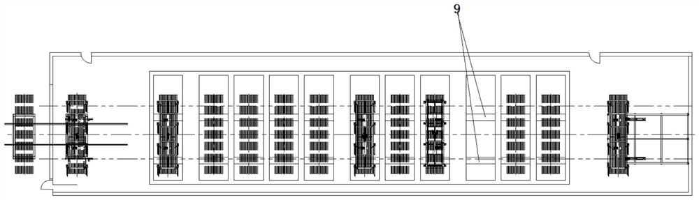 Automatic device for steel pipe hot-dip galvanizing and pickling and control method