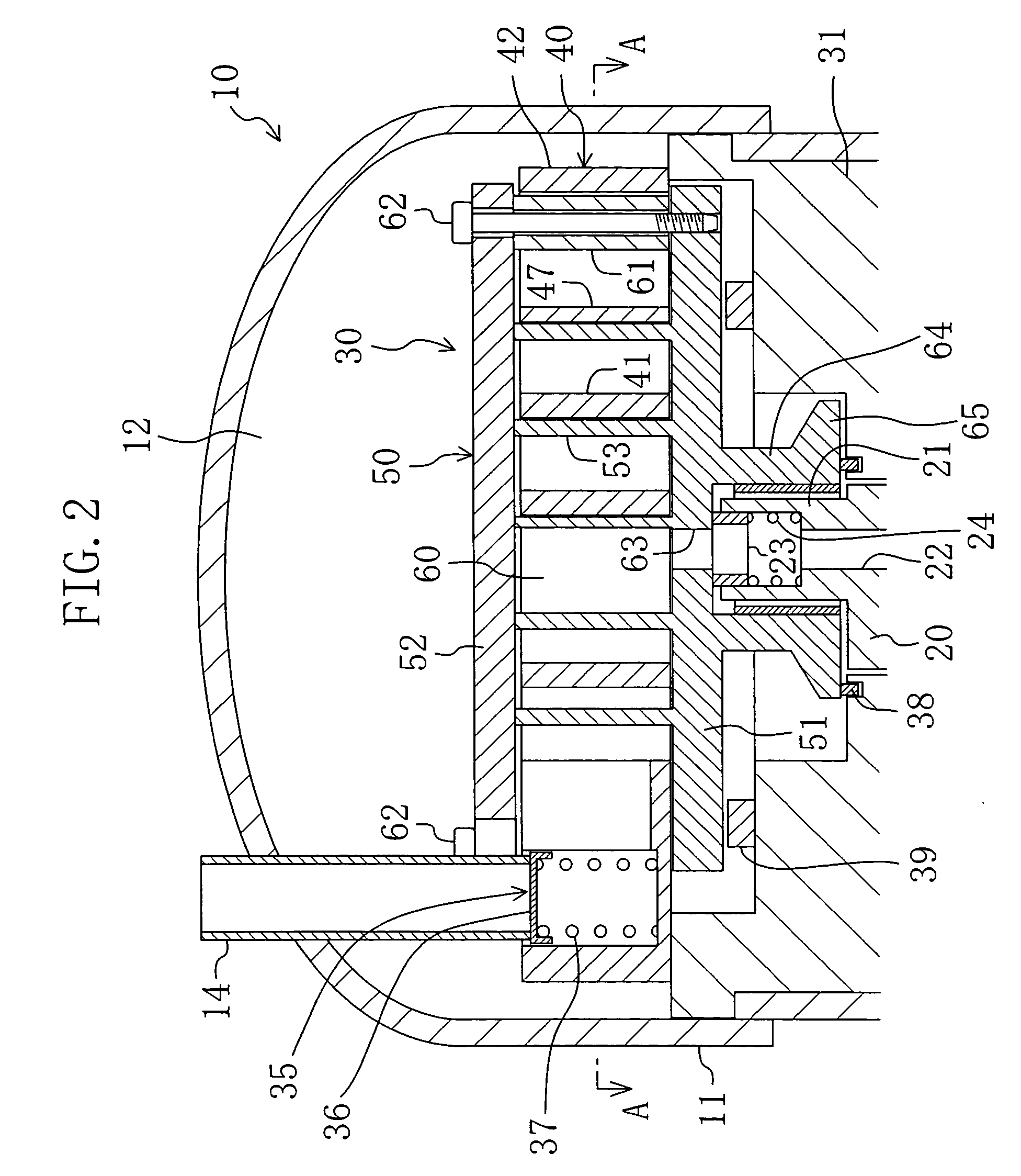 Scroll type fluid machine