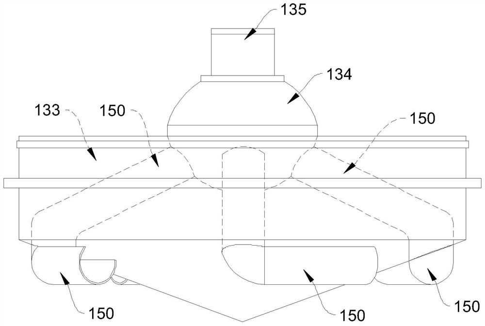 A defoaming stirring device