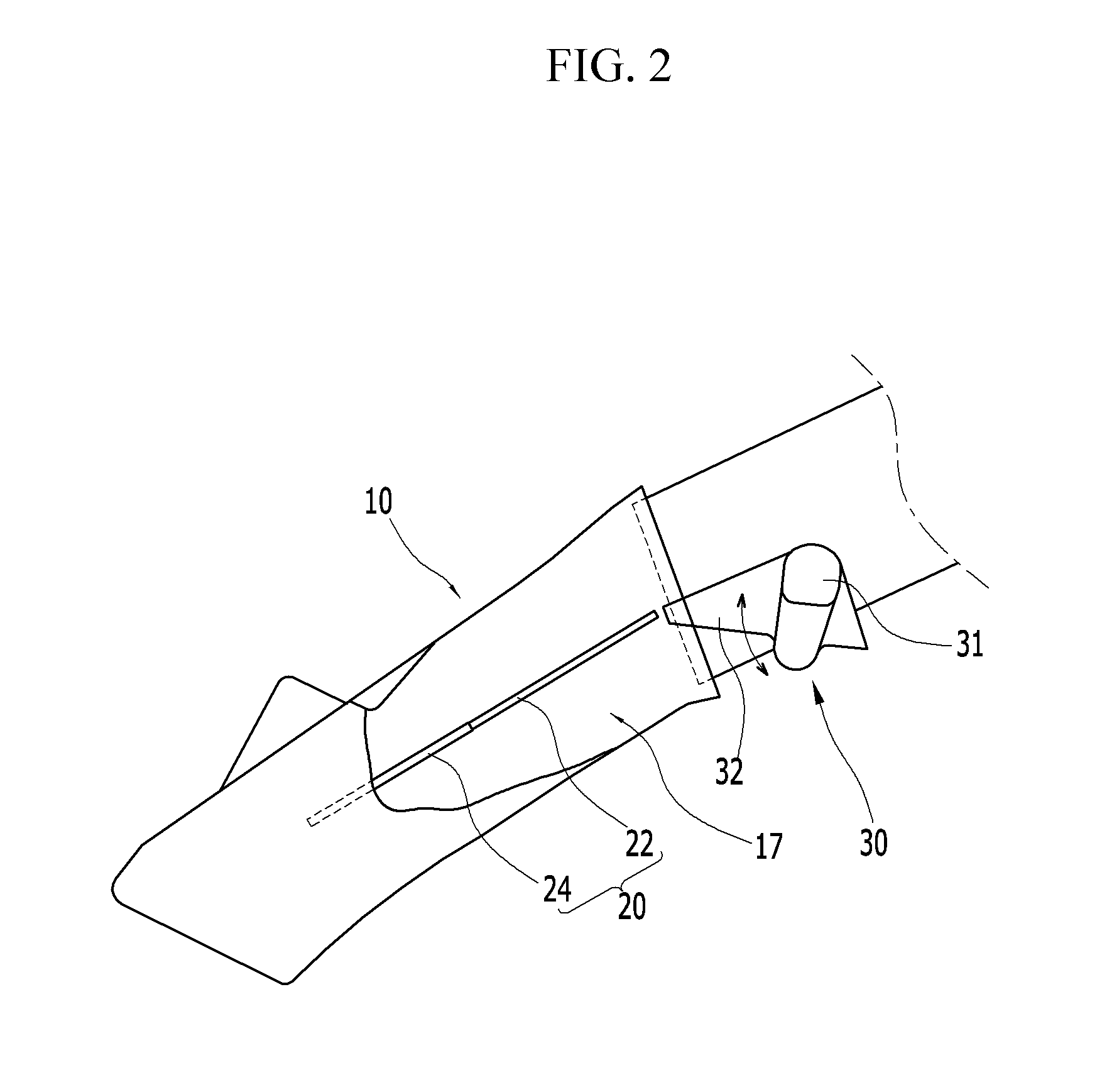 Variable intake manifold for internal combustion engine and variable air intake device using the same